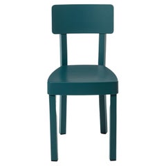 Gervasoni Inout 23 Outdoor Chair in Teal Lacquered Aluminum by Paola Navone