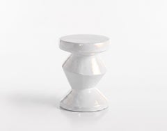 Gervasoni Inout 48 Coffee Table / Pouf by Paola Navone - White