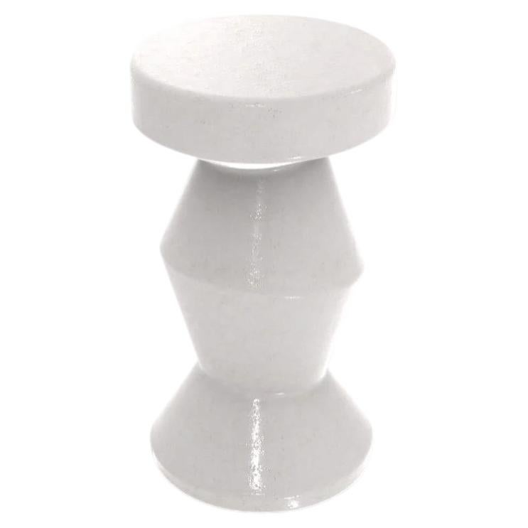 Gervasoni Inout 49 Coffee Table / Pouf by Paola Navone - White For Sale
