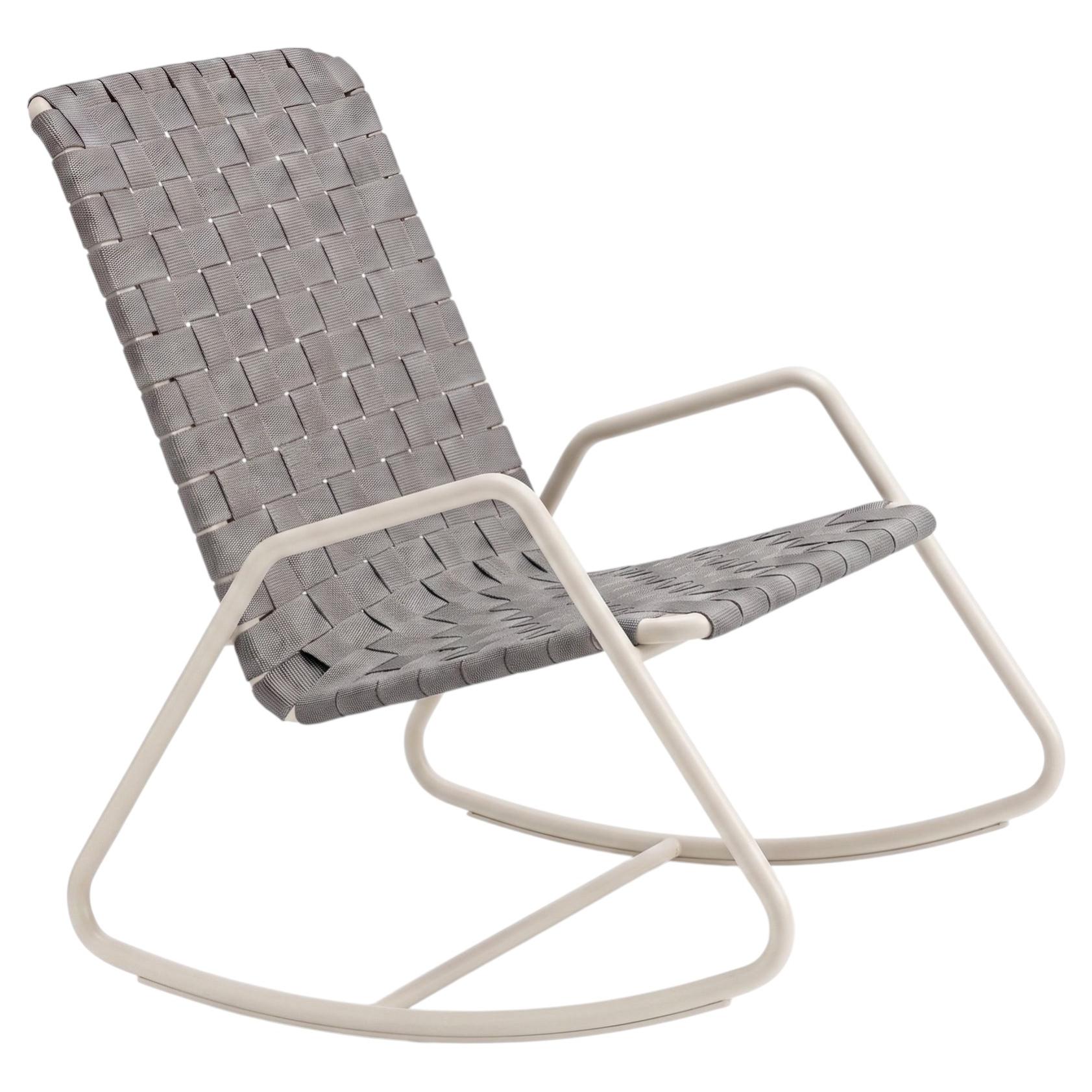 Gervasoni Inout 809 Rocking Chair - design Paola Navone - Pearl