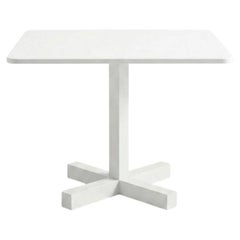 Gervasoni Inout 847 Table design Paola Navone Aluminium leg and concrete top