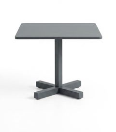 Gervasoni Inout 847 Table Paola Navone Aluminium leg and concrete top Slate 100
