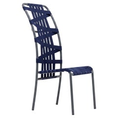 Gervasoni Inout 855 Chair Paola Navone Aluminium structure with elastic weaving