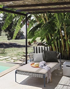 Gervasoni Inout 859 L Chaise Longue - design Paola Navone - Left armrest sunbed