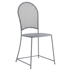 Gervasoni Inout 873 Chair - design Paola Navone - Perforated seat - Slate