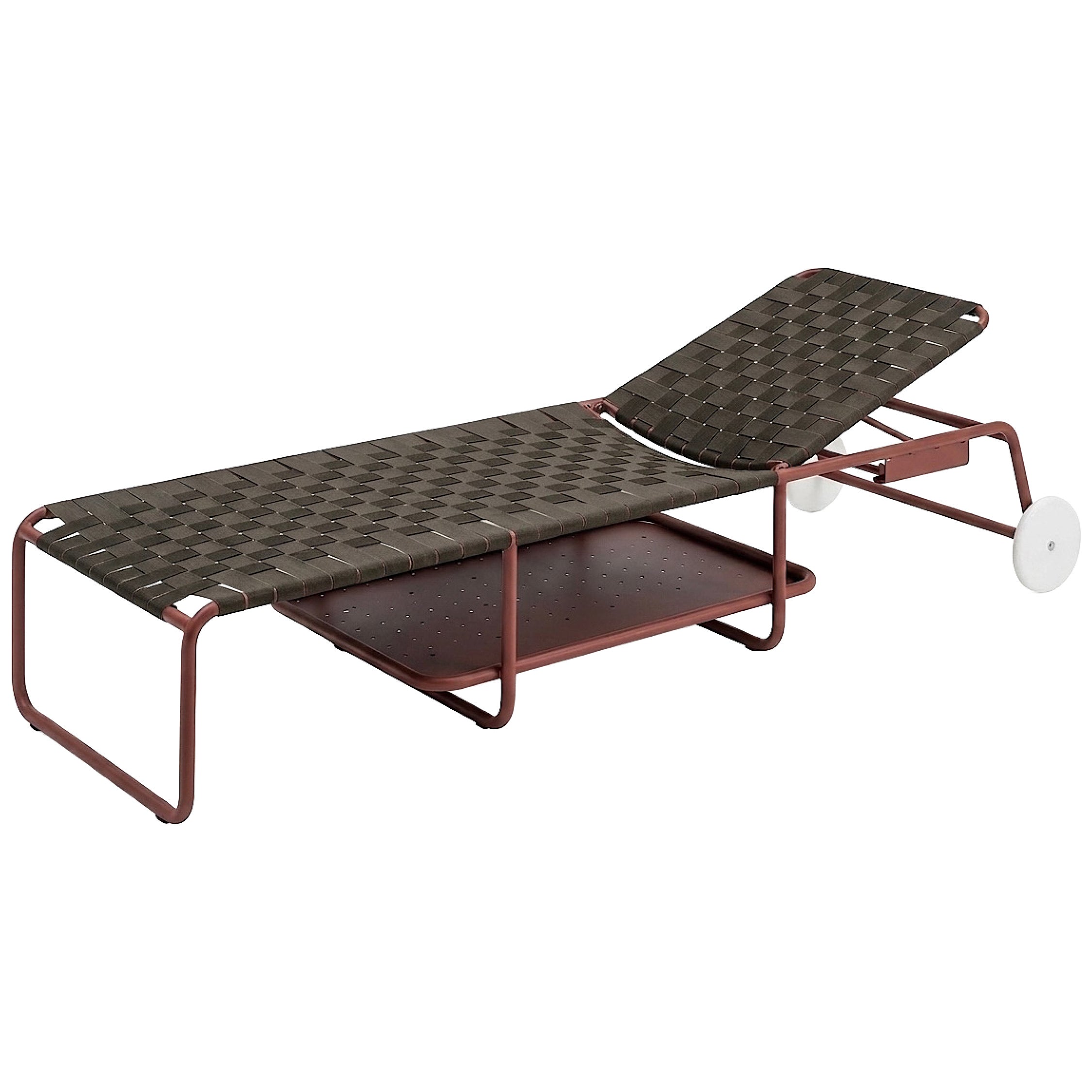 Gervasoni Inout 883 Tumbona - Daybed - design by Paola Navone - Oxido