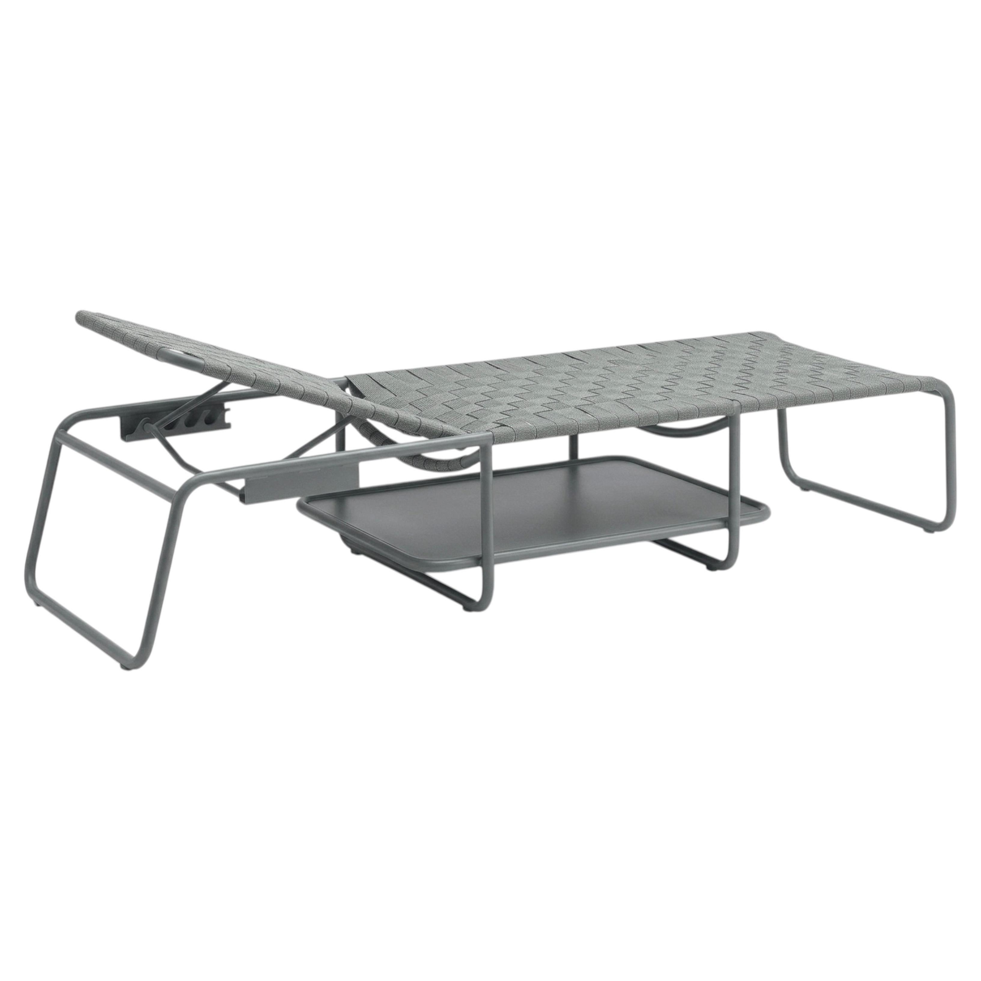 Gervasoni Inout 883 Sun Lounger - Daybed - design Paola Navone - Slate