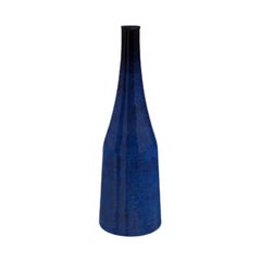 Botella Gervasoni Inout 91 de cerámica azul de Paola Navone