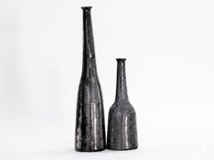 Gervasoni Inout 91 Decorative Bottle by Paola Navone – Anthracite Grey
