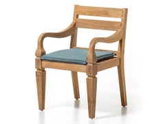 Gervasoni Jeko 24 Armchair / Chair with arms - design Paola Navone - ECOTeak