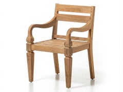 Gervasoni Jeko 24 Armchair / Chair with arms - design Paola Navone - ECOTeak