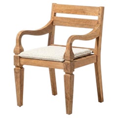 Gervasoni Jeko 24 Armchair / Chair with arms - design Paola Navone - ECOTeak