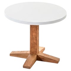 Gervasoni Jeko 40 Coffee Table - design Paola Navone - ECOTeak - Concrete top