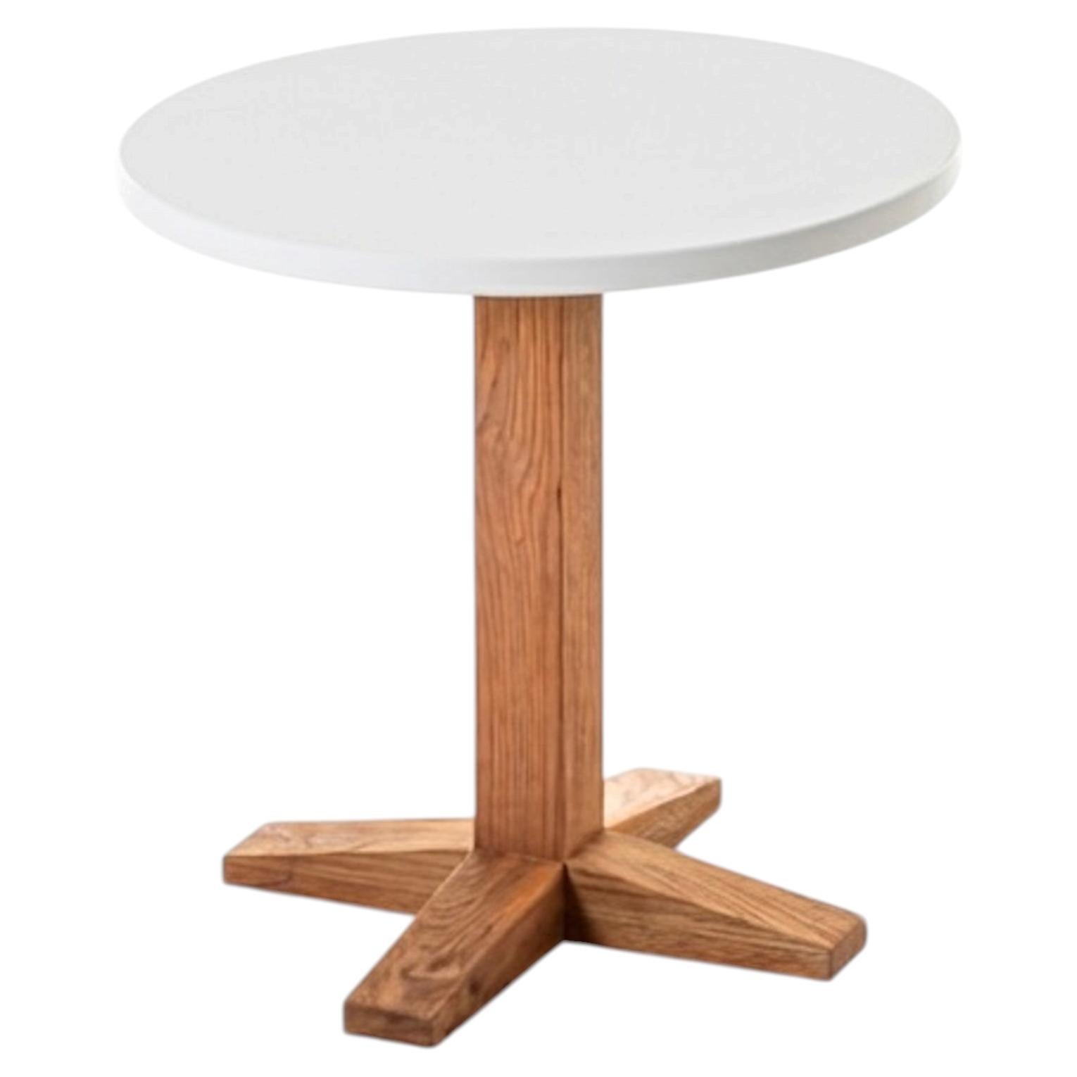 Gervasoni Jeko 41 Coffee Table - design Paola Navone - ECOTeak - Concrete top