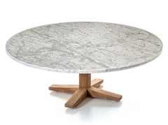 Gervasoni Jeko 46 Coffee Table design Paola Navone - ECOTeak Carrara marble top