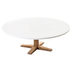 Gervasoni Jeko 46 Table basse design Paola Navone - ECOTeak - Plateau en béton