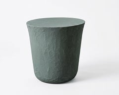Gervasoni Kasane 19 Pouf - design Nendo - Clay-finished surface - Giada