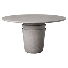 Mesa Gervasoni Kasane 39 - design Nendo - Estructura acabado arcilla - Piedra