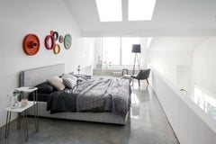 Gervasoni Linea Double Bed with Slatted Base 160 cm (63in) – design Paola Navone
