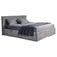Gervasoni Linea Double Bed with Slatted Base 160 cm (63in) – design Paola Navone