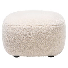 Pouf Gervasoni Loll 08 en tissu polaire par Paola Navone