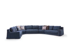 Gervasoni Loll 11 Modulares Sofa mit Polsterung in Münzform von Paola Navone