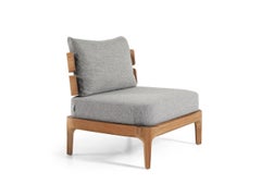 Gervasoni Mediterraneo 01 Armchair - design Francesco Meda - Teak structure