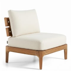 Gervasoni Mediterraneo 01 Armchair - design Francesco Meda - Teak structure