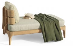 Gervasoni Mediterraneo 07 Chaise Longue design Francesco Meda - Teak structure