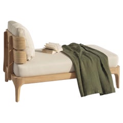 Gervasoni Mediterraneo 07 Chaise Longue design Francesco Meda - Teak structure