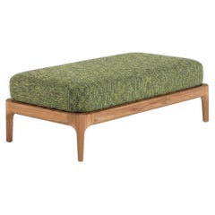 Gervasoni Mediterraneo 13 Ottoman - design Francesco Meda - Teak structure