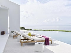 Gervasoni Mediterraneo 81 Daybed - diseño Francesco Meda - Estructura de teca