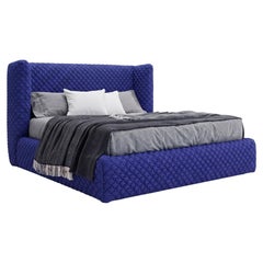 Gervasoni Nest Double Bed with Slatted Base design Paola Navone - 3d