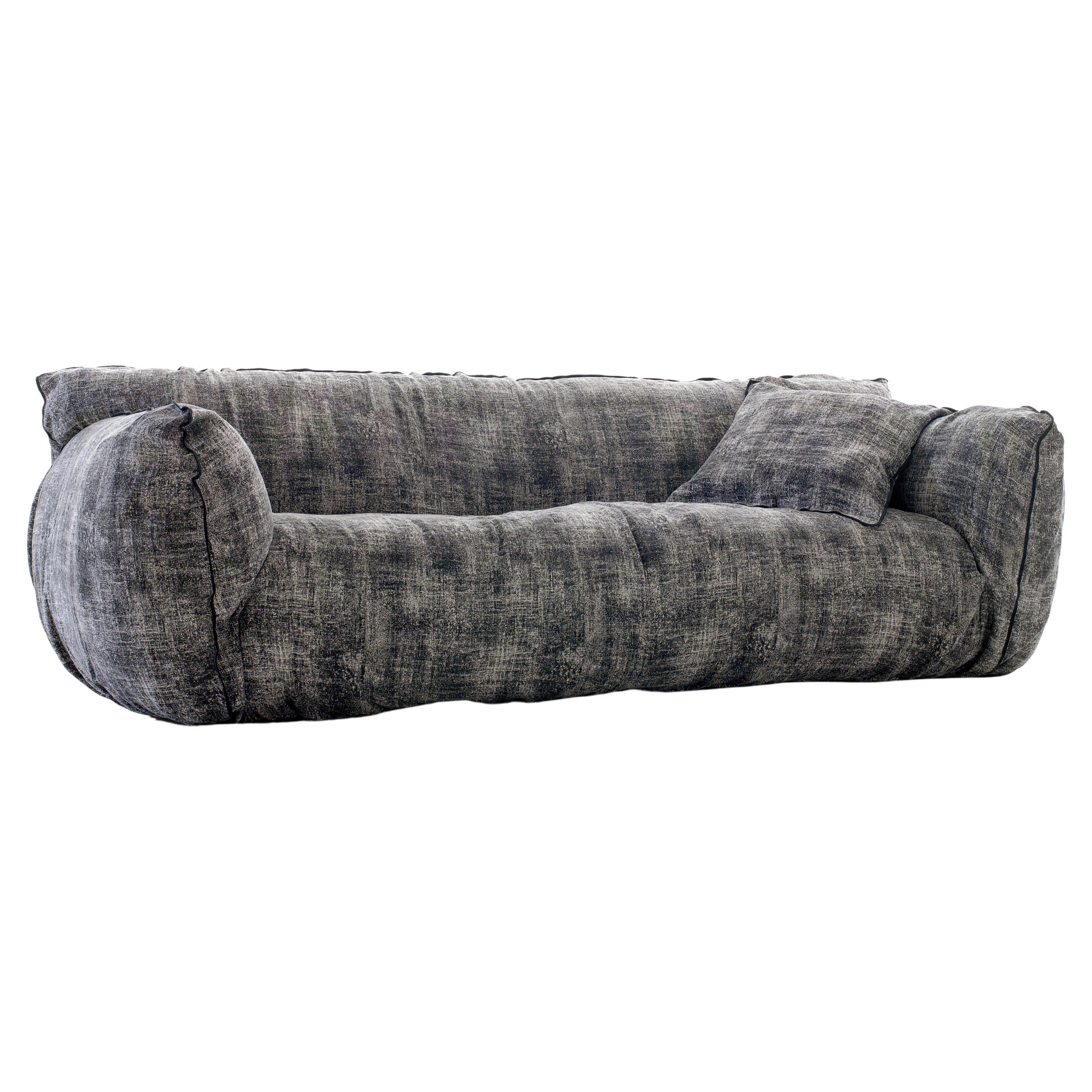 Gervasoni Nuvola 10 Sofa in Straight Seal Upholstery by Paola Navone