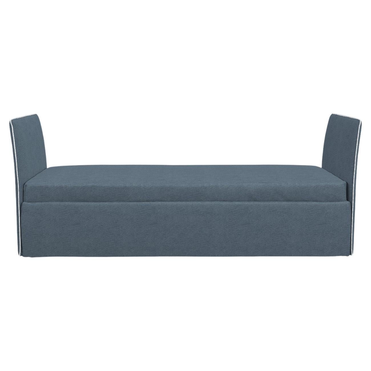 Gervasoni Open 2 Large Modular Bed Sofa in Munch Upholstery by Paola Navone For Sale