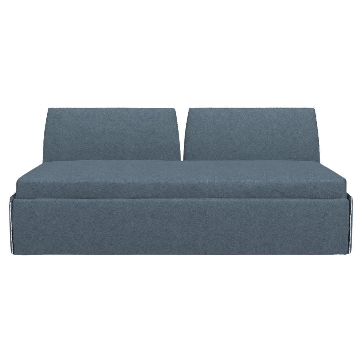 Gervasoni Open 5 Large Modular Bed Sofa in Munch Upholstery by Paola Navone For Sale