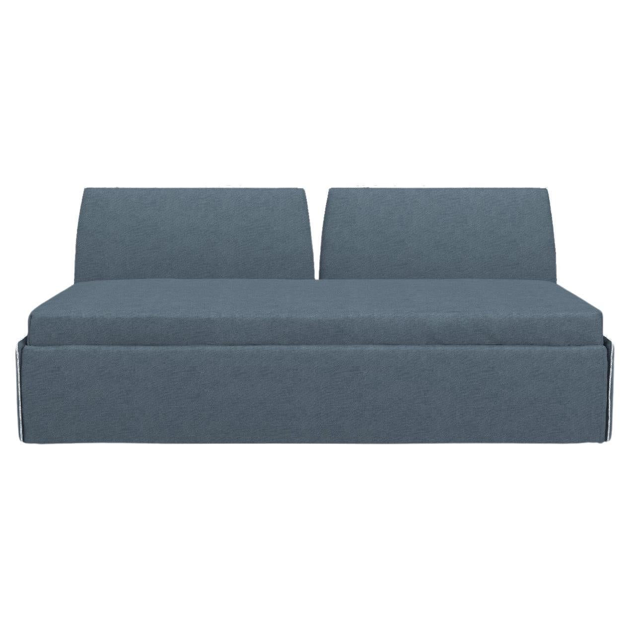 Gervasoni Open 5 Small Modular Bed Sofa in Munch Upholstery by Paola Navone For Sale
