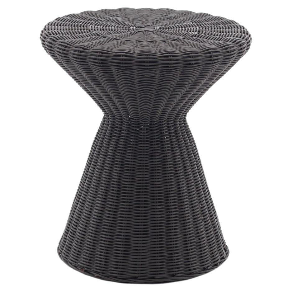 Gervasoni Small Bolla SideTable in Grey Lacquered by Michael Sodeau For Sale