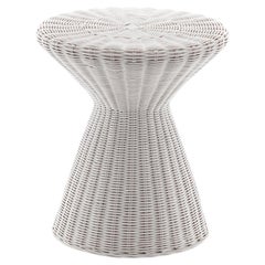 Gervasoni Small Bolla SideTable in White Lacquered by Michael Sodeau