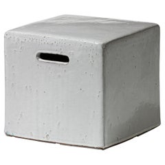 Gervasoni Small Inout 41 Side Table in White Ceramic by Paola Navone