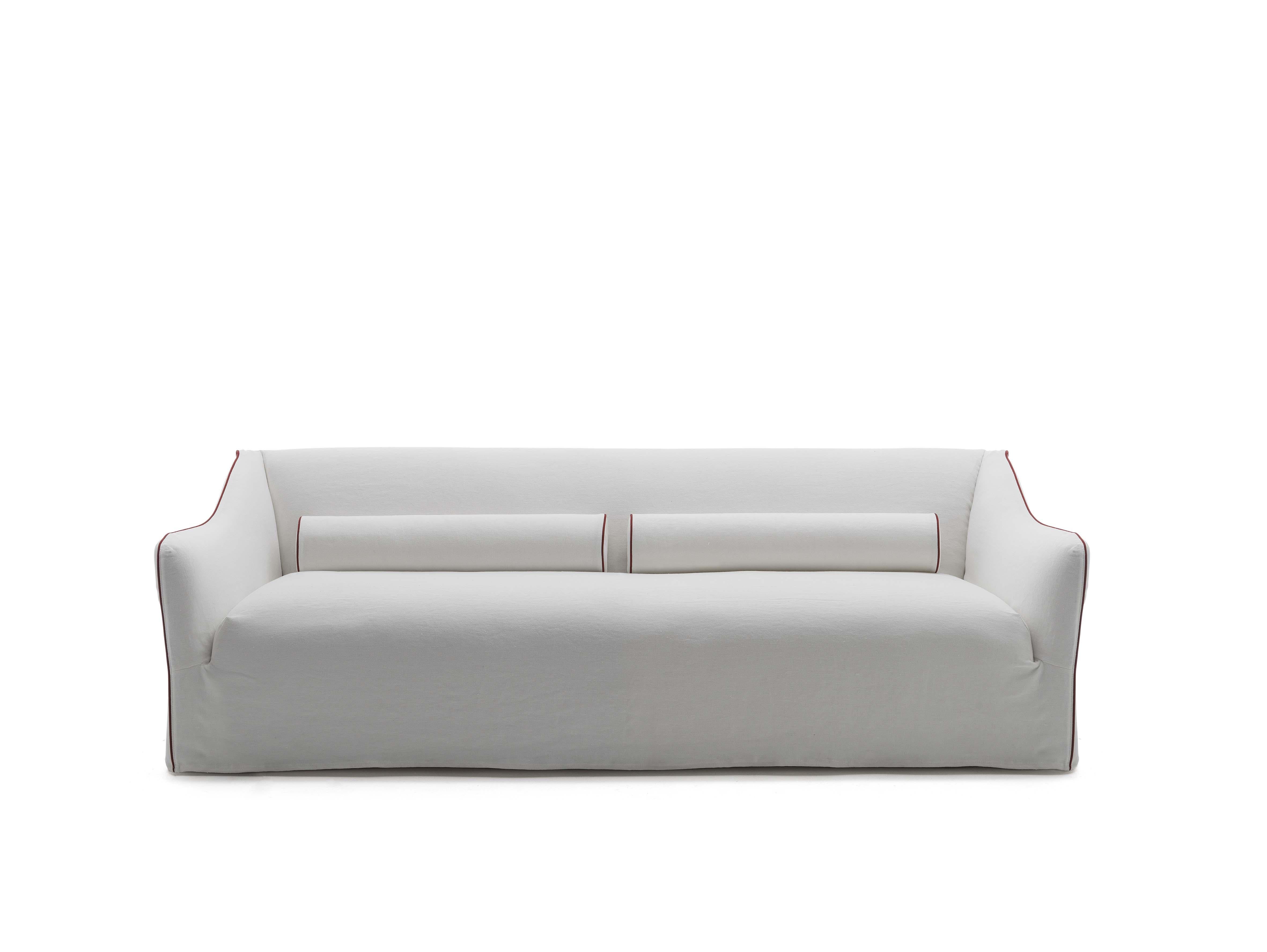 Upholstery Gervasoni Sofa Upholstered Saia 10 by David Lopez Quincoces For Sale