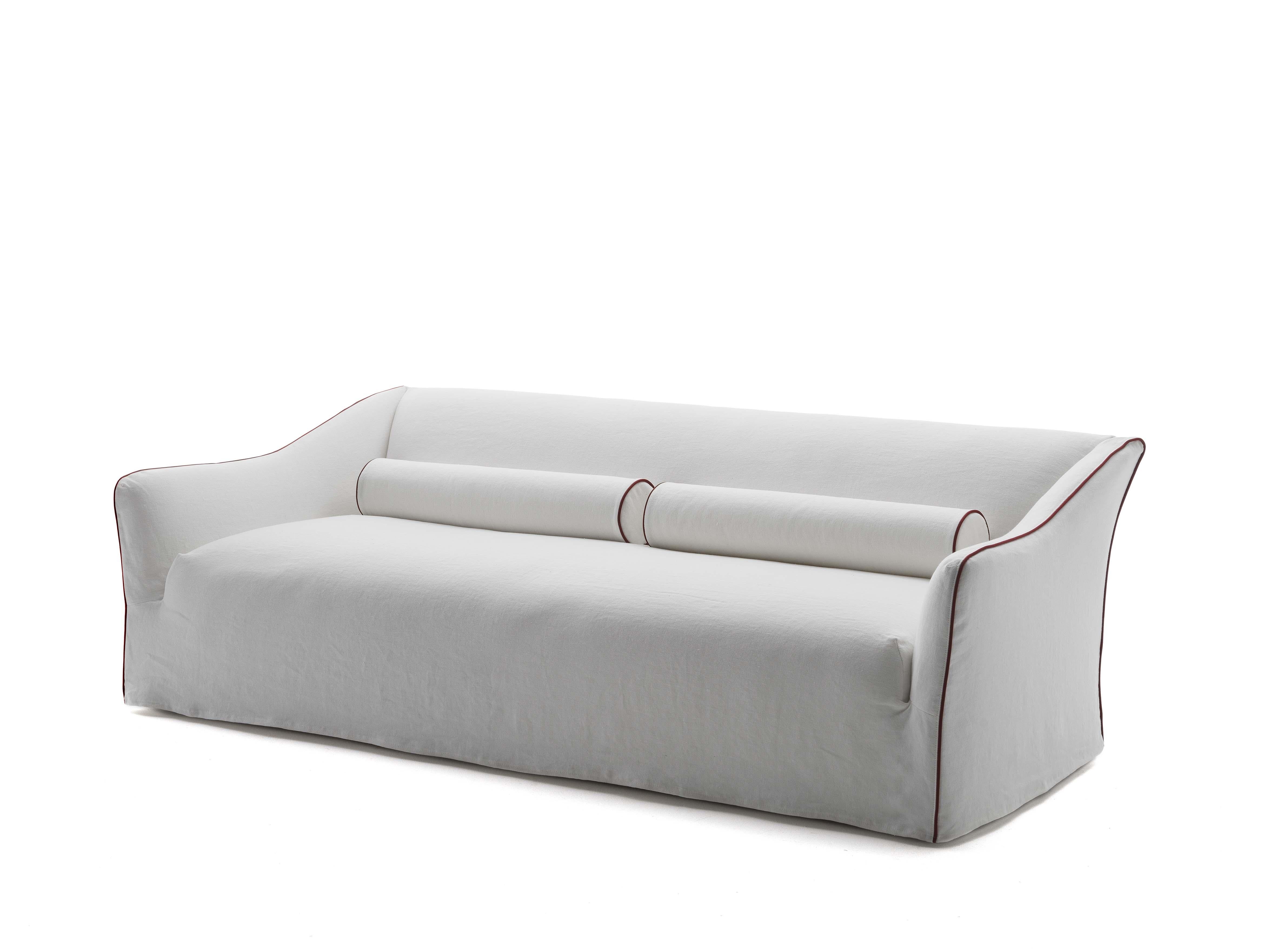 Gervasoni Sofa Upholstered Saia 10 by David Lopez Quincoces For Sale 2