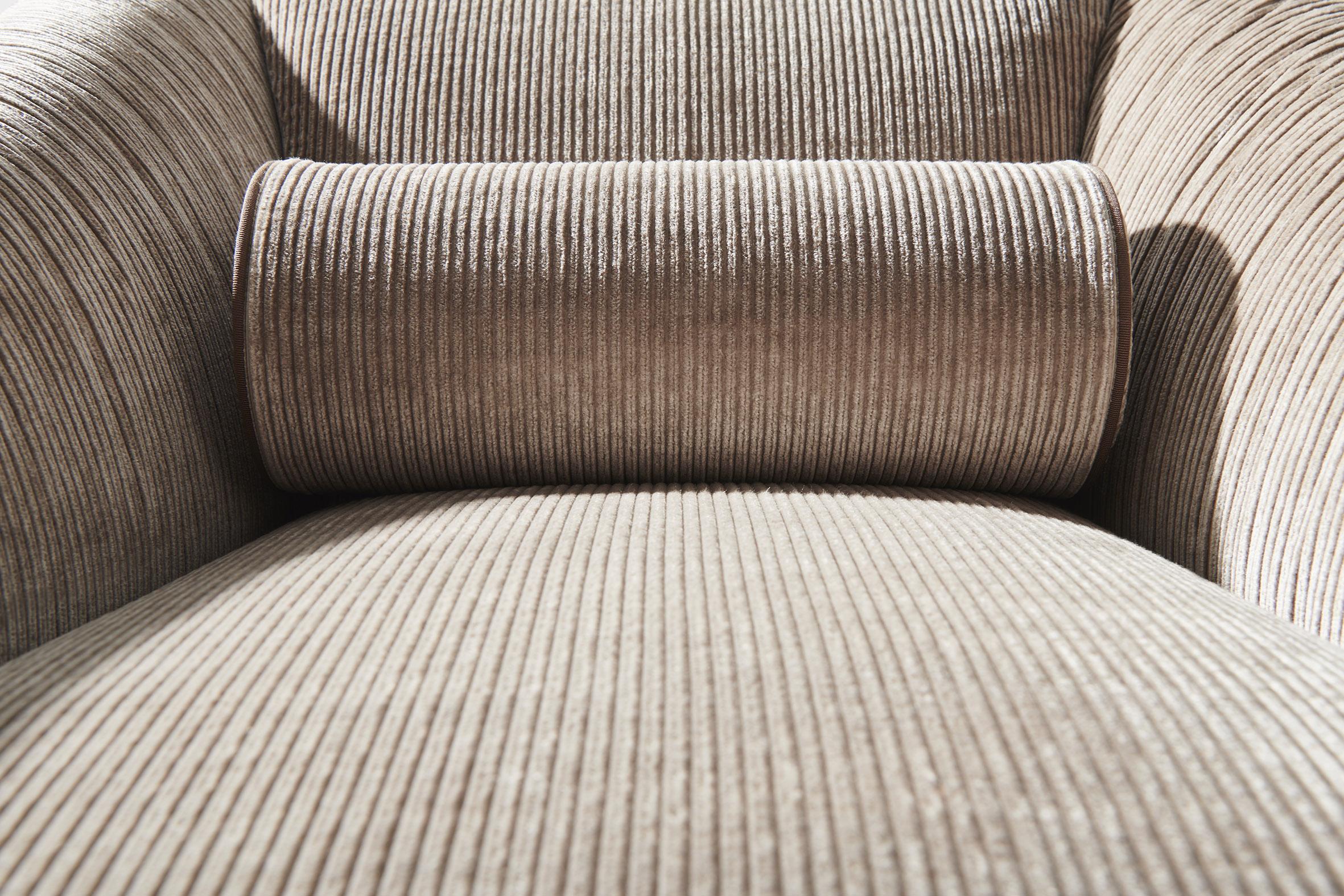 Italian Gervasoni Sofa Upholstered Saia 12 by David Lopez Quincoces For Sale