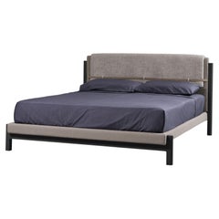Cama doble Gervasoni Strap diseño Neri & Hu - Negro