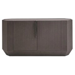 Gervasoni TAPIES 68 Sideboard design Concetta Giannangeli - Cement-effect Basalt