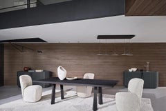 Gervasoni TAPIES 68 Sideboard design Concetta Giannangeli - Cement-effect Storm