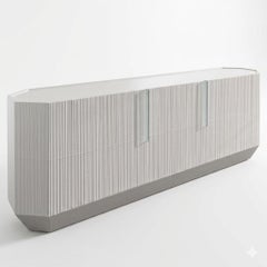 Gervasoni TAPIES 69 Sideboard design Concetta Giannangeli - Cement-effect Gypsum