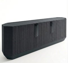 Gervasoni TAPIES 69 Sideboard design Concetta Giannangeli - Cement-effect Storm