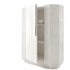 Gervasoni TAPIES 85 Sideboard - One-door sideboard cement-effect finish - Gypsum