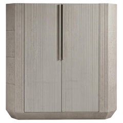 Gervasoni TAPIES 86 Sideboard - Two-door sideboard, cement-effect finish Dune